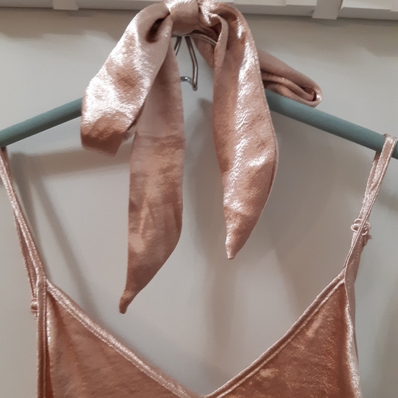 Satin Slip Dress - Picture 3 of 5